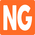 Emoji 🆖 Pulsante NG su Google Android 4.4.