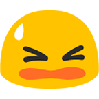 😫 Emoji Rosto Cansado na Google Android 4.4.