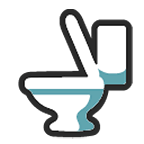 Émoji 🚽 Toilettes sur Google Android 4.4.