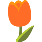 Émoji 🌷 Tulipe sur Google Android 4.4.