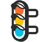 🚦 Emoji Semáforo Vertical na Google Android 4.4.