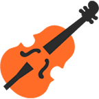 Emoji 🎻 Violino su Google Android 4.4.