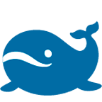Émoji 🐋 Baleine sur Google Android 4.4.