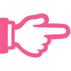 👉 Emoji Dorso Da Mão Com Dedo Indicador Apontando Para A Direita na Google Android 4.4.