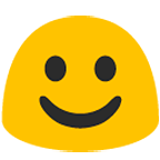 ☺️ Emoji lächelndes Gesicht Google Android 4.4.