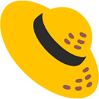 Emoji 👒 Cappello Da Donna su Google Android 4.4.