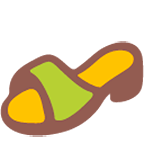Émoji 👡 Sandale De Femme sur Google Android 4.4.