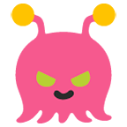 Émoji 👾 Monstre De L’espace sur Google Android 5.0.