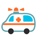 Émoji 🚑 Ambulance sur Google Android 5.0.