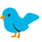 Emoji 🐦 Uccello su Google Android 5.0.