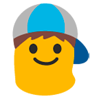 Emoji Menino no Google Android 5.0.