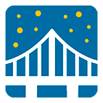 Émoji 🌉 Pont De Nuit sur Google Android 5.0.