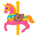 Emoji 🎠 Cavallo Da Giostra su Google Android 5.0.