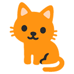 Emoji 🐈 Gatto su Google Android 5.0.