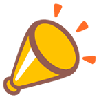 Emoji 📣 Megafono su Google Android 5.0.