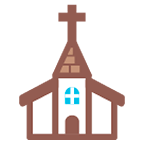 Emoji ⛪ Chiesa su Google Android 5.0.
