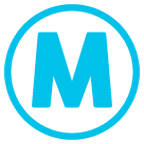 Émoji Ⓜ️ M Encerclé sur Google Android 5.0.