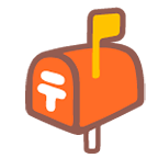 Emoji 📫 Cassetta Postale Chiusa Bandierina Alzata su Google Android 5.0.