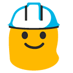 👷 Emoji Trabalhador De Construção Civil na Google Android 5.0.
