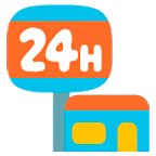 🏪 Emoji Tienda 24 Horas en Google Android 5.0.