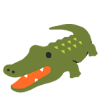 Émoji 🐊 Crocodile sur Google Android 5.0.
