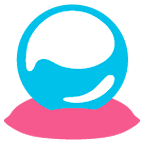 Emoji 🔮 Sfera Di Cristallo su Google Android 5.0.