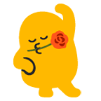 Donna Che Balla Emoji su Google Android 5.0.