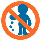 🚯 Emoji Proibido Jogar Lixo No Chão na Google Android 5.0.