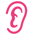 Emoji 👂 Orecchio su Google Android 5.0.