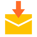 Émoji 📩 Enveloppe Avec Flèche sur Google Android 5.0.