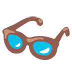 Emoji 👓 Occhiali Da Vista su Google Android 5.0.