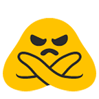 🙅 Emoji Person mit überkreuzten Armen Google Android 5.0.