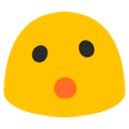 😮 Emoji Cara Con La Boca Abierta en Google Android 5.0.