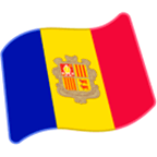 🇦🇩 Emoji Bandera: Andorra en Google Android 5.0.