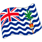 🇮🇴 Emoji Bandeira: Território Britânico Do Oceano Índico na Google Android 5.0.