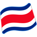 🇨🇷 Emoji Bandeira: Costa Rica na Google Android 5.0.