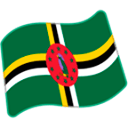 🇩🇲 Emoji Bandera: Dominica en Google Android 5.0.