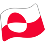 🇬🇱 Emoji Bandera: Groenlandia en Google Android 5.0.