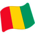 🇬🇳 Emoji Bandera: Guinea en Google Android 5.0.