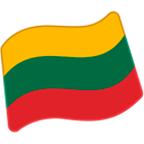 🇱🇹 Emoji Bandera: Lituania en Google Android 5.0.