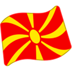 🇲🇰 Emoji Bandeira: Macedônia Do Norte na Google Android 5.0.