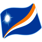 Émoji 🇲🇭 Drapeau : Îles Marshall sur Google Android 5.0.