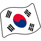 🇰🇷 Emoji Bandera: Corea Del Sur en Google Android 5.0.