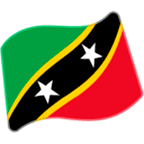 Emoji 🇰🇳 Bandiera: Saint Kitts E Nevis su Google Android 5.0.