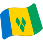 Emoji 🇻🇨 Bandiera: Saint Vincent E Grenadine su Google Android 5.0.