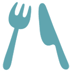 Émoji 🍴 Couteau Et Fourchette sur Google Android 5.0.