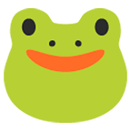🐸 Emoji Rana en Google Android 5.0.