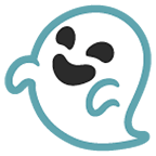 Emoji 👻 Fantasma su Google Android 5.0.