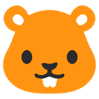 Émoji 🐹 Hamster sur Google Android 5.0.