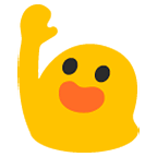 Emoji 🙋 Persona Con Mano Alzata su Google Android 5.0.